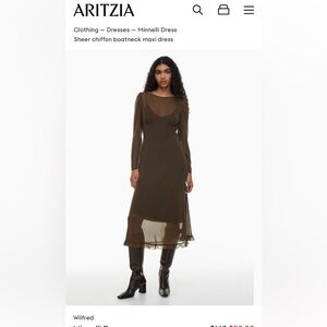 Aritzia Minnelli Dress XXS